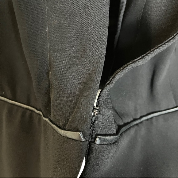 Eileen Fisher Open Front Blazer Silk Lined Black Womens L Quiet Luxury Preppy - Picture 6 of 16